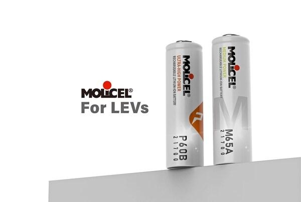 [PRNewswire] 몰리셀, 최고 성능 배터리 INR-21700-M65A 및 INR-21700-P60B 출시