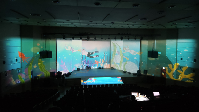‘애기해녀학교’ 세팅 장면