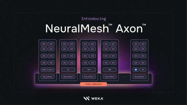 [PRNewswire] 웨카, 엑사스케일 AI 배포를 위한 NeuralMesh Axon 출시