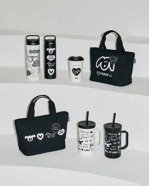 써모스X이나피스퀘어 컵앤텀블러·핸들 텀블러·보냉백 7종(제공=써모스코리아)