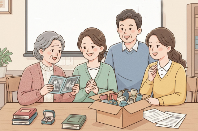 예지유품정리에서 ‘인생 정리의 지혜’를 주제로 무료 온라인 세미나를 개최한다(AI 생성 이미지)