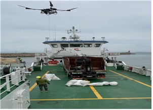 인천시, 드론으로 해양쓰레기 운반…스마트 해양환경관리 추진