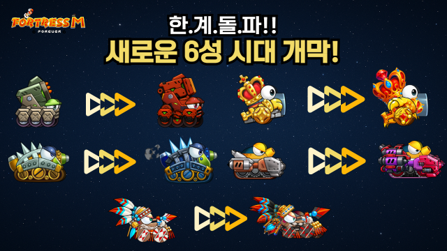 변화되는 캐릭터 외형